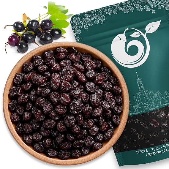 NY Spice Shop Currants Dried Fruit - 5 Pound Currant Raisins - Dried Currants for Baking - Naturally Dried Red Currants - Sweet Black Currant Dried Fruit - Dry Black Grapes for Snacking and Baking