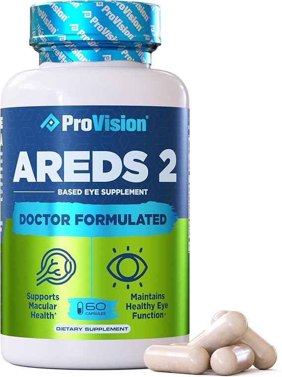 Provision AREDS 2 Eye Vitamins - Lutein and Zeaxanthin Complex, 60 Capsules