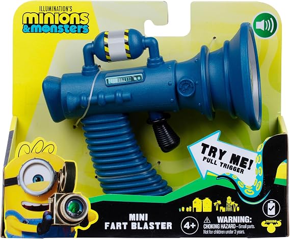 Illumination's Minions & Monsters Mini Fart Blaster Prank Toys
