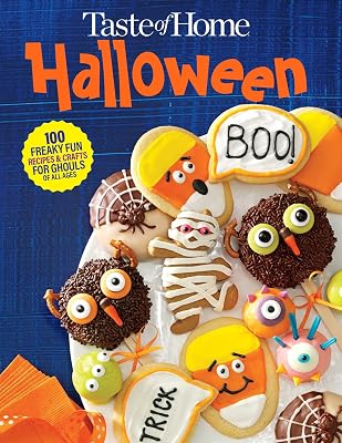 Taste of Home Halloween Mini Binder: 100 Freaky Fun Recipes & Crafts for Ghouls of All Ages Taste of Home Holidays Spiral-bound – August 28, 2018