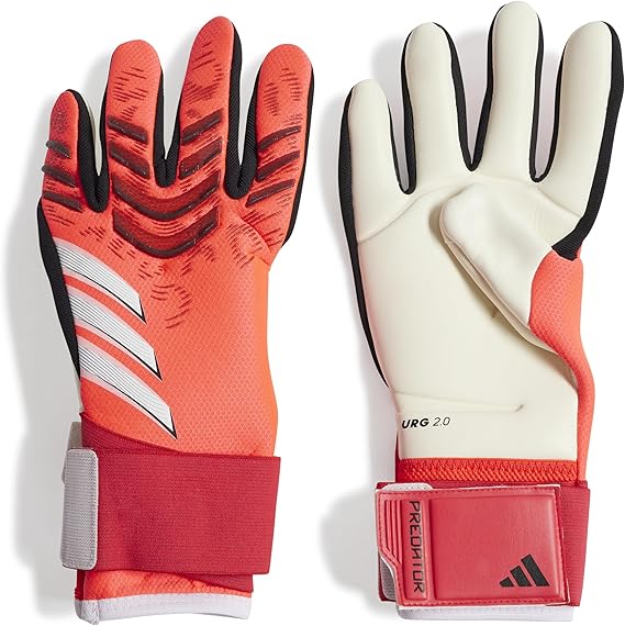 adidas Match Fingersave Goalkeeper Gloves Athletic - White