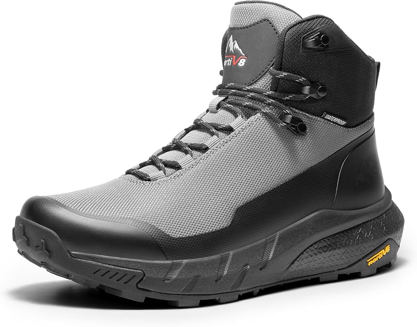 NORTIV 8 Men's Lightweight Breathable Hiking Boots