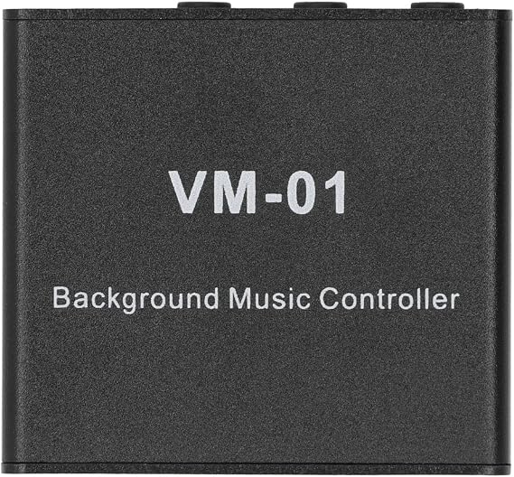 Portable Music Controller, Compact Audio Mixer, Multi-Device DJ Controller for Home Theater, Parties, Stage Performances (55mm)