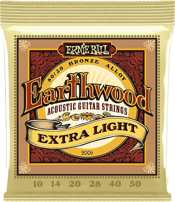 Ernie Ball P02006 Extra Light 10-50 Akustik Gitar Teli