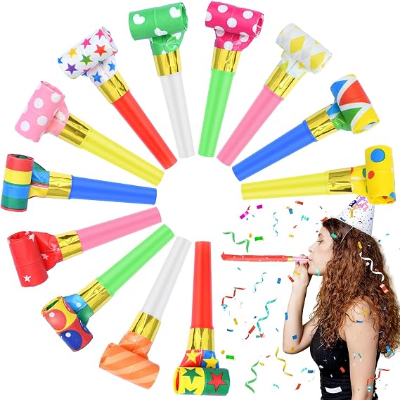 12 Pcs Party Blowers