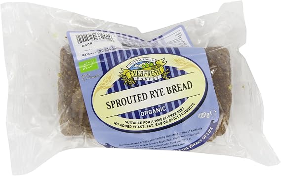 Everfresh Sprouted Rye Organic Bread 400 g