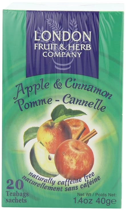 London Fruit & Herb Company Tea, Apple & Cinnamon, 20 Count