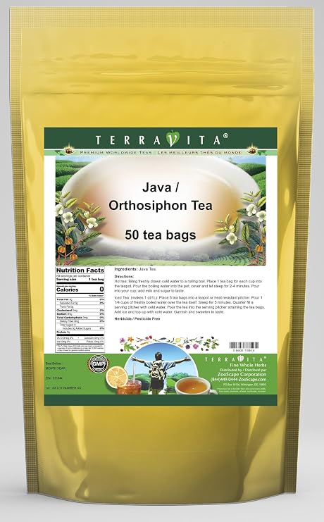 Java Tea/Orthosiphon Tea (50 tea bags, ZIN: 511044)