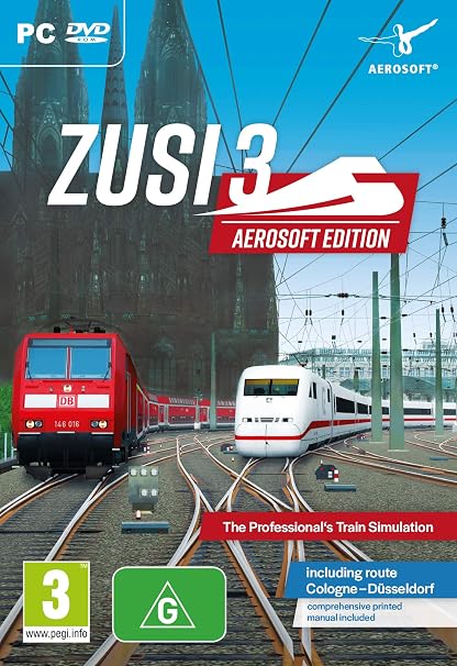 Zusi 3 Train Simulator PC DVD