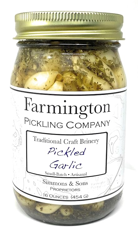 Pickled Garlic - 16 ounce