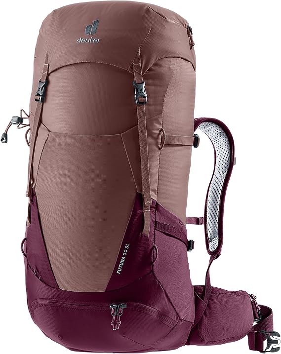 Deuter Women's Futura 30 SL Hiking Backpack with Women's Fit - Ashrose-Cassis