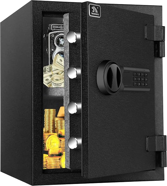 TIGERKING Small Fireproof Safe