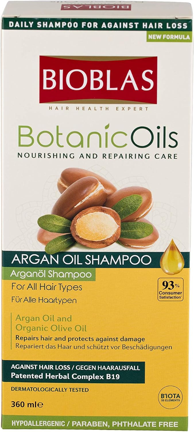 BIOBLAS Botanic Oils Argan Oil Shampoo Against Hair Loss 360 ml
