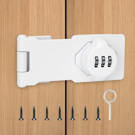 Keyless Cabinet Lock with Combination Code - 3-Digit Password
