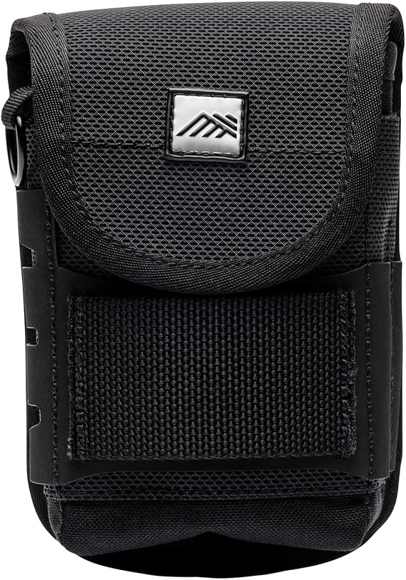 Diamondback EDC X Clip-On Everyday Carry Tool Pouch | DiamondSkin body - main bay fits laser measure, calculator & notepad - bit, pencil & punch slots - webbing hook for tape
