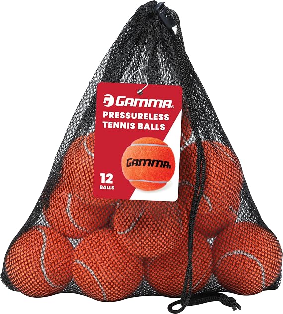 GAMMA Sports Pressureless Tennis Balls, Bags & Boxes, Yellow & Colored Tennis Balls