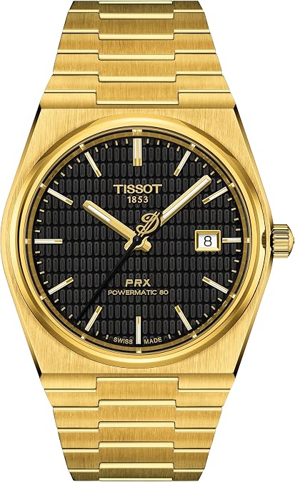 Tissot PRX Damian Lillard, Swiss Automatic, 40mm, Black Dial, Mens Watch