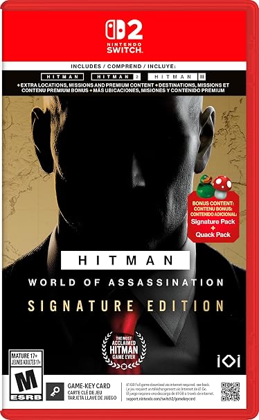 Hitman: World of Assassination Signature Edition - Nintendo Switch 2