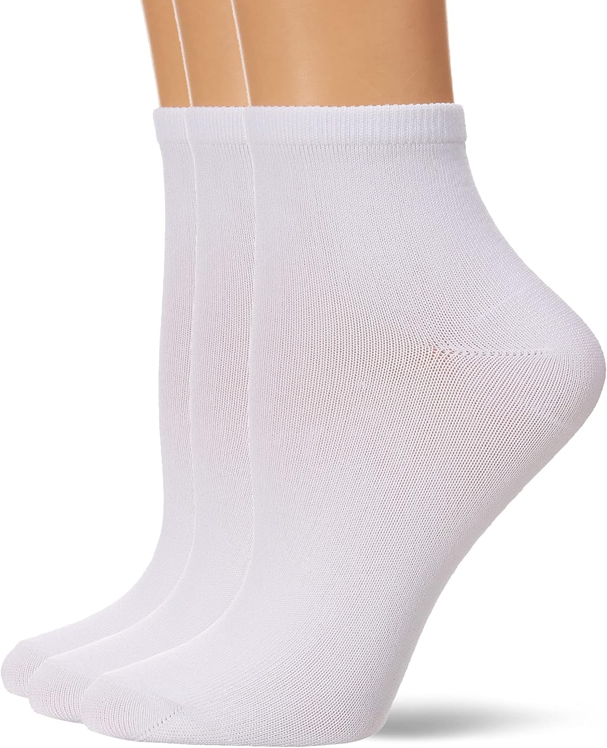 Hanes Womens ComfortSoft Ankle Sock, 3-Pack