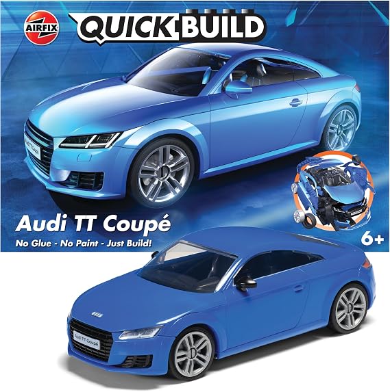 J6054 QUICKBUILD Audi TT Coupe - Blue
