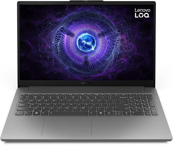 Lenovo LOQ 2024 Laptop, 8-Core Intel Core i5-12450HX, 15.6" FHD 144Hz IPS Display, NVIDIA GeForce RTX 3050, 16GB DDR5 512GB SSD, Wi-Fi 6, Win11 Home