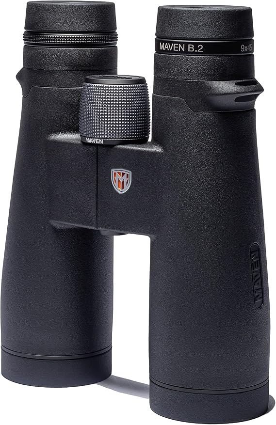 Maven B2 45 mm ED Binoculars (9X45, Black/Gray)