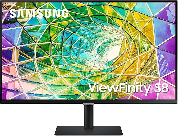 Samsung ViewFinity S8 27" UHD, 3840 x 2160, 5ms, IPS, 60Hz, HDR10, USB-C, KVM Monitör, LS27A800UJUXUF