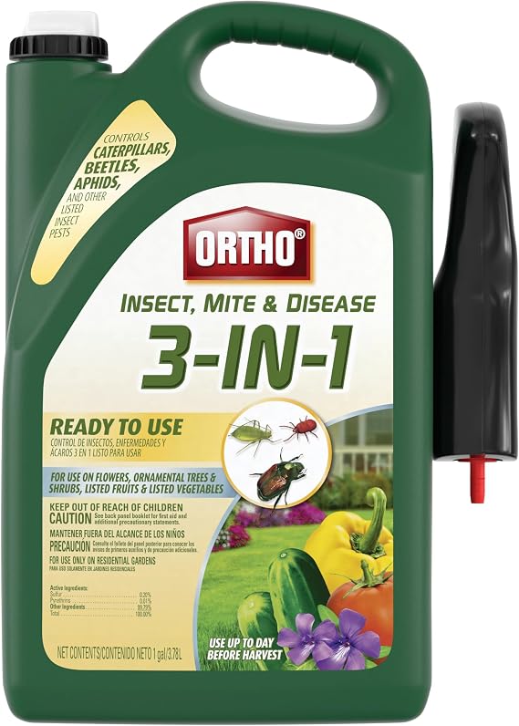 Ortho Insect, Mite and Disease 3-in-1 Ready-To-Use, 1 gal.
