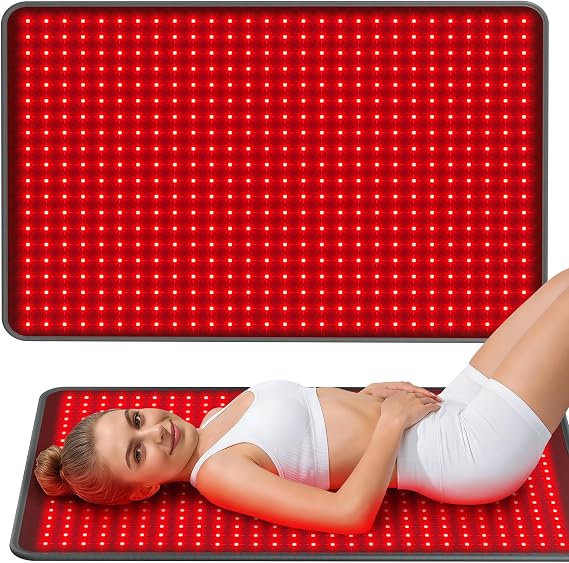 Comfytemp Red Light Therapy Pad for Body, 41.5'' x 26'', 660nm & 850nm