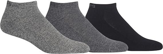 Chaps Men's Marl Low Cut Dress Socks (3-Pack)