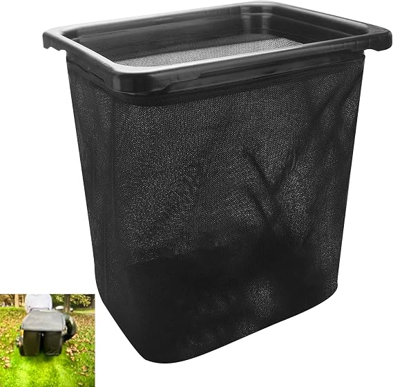 Braveboy 964-05104 964-04090A 964-04096A Grass Bag Assembly Compatible with MTD/Troy Bilt/Cub Cadet/Craftsman RZT 42 44 46 48 50 54 60 S, w/Hard Bottom (1 Pack)