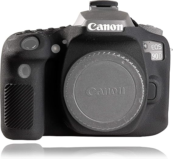 Easy Hood Camera Case Protective Cover for Canon EOS 90D Camera(Black)