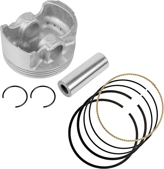 Caltric Cylinder Piston Ring compatible with Yamaha Raptor 700 YFM700R 2006 2007-2014 Standard Bore