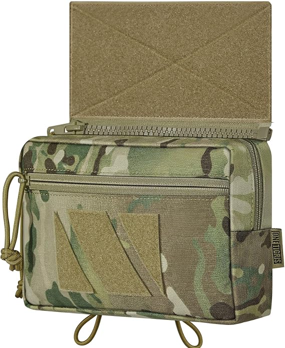 OneTigris Drop Pouch, Tactical Dangler Pouch with Hook and Loop Panel