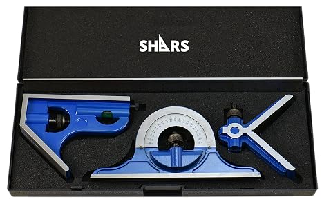 Shars 12" 4R Graduation Combination Square Set M)