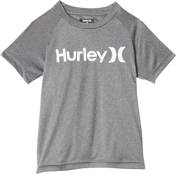 Hurley Boys' Icon UPF 50+ Rash Guard Swim