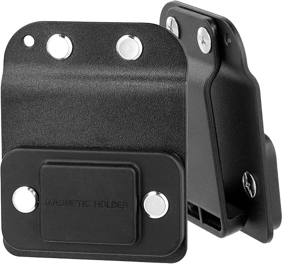 MagGrip | Heavy-Duty Magnetic Belt Clip | Magnetic Tool Holder for Screwdrivers, Hardware & Accessories | 2" Belt-Compatible, N52 Magnet Design