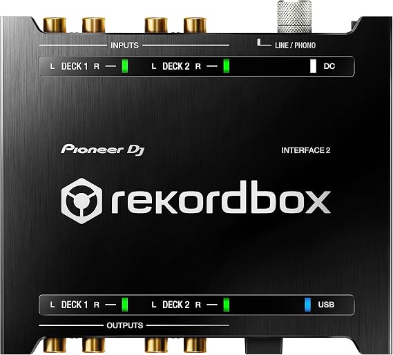 The new 2-channel audio interface lets you use rekordbox dvs to scratch and control the digital music on your computer using any DJ set-up.