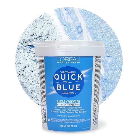 L'Oreal Technique Quick Blue High Performance Bleach - No Drip