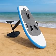 Inflatable Hydrofoil Board, Versatile Inflatable Surfing Board for Kitesurf, Inflatable Hydrofoil Board SUP Surfboard, Hydrofoil Board-110L