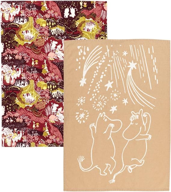 Moomin Festive Moments Kitchen Towel 2set