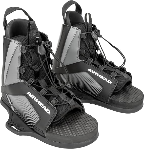 Airhead Venom II Wakeboard Binding, Multiple Sizes, Open Toe Design, Multiple Binding Angles