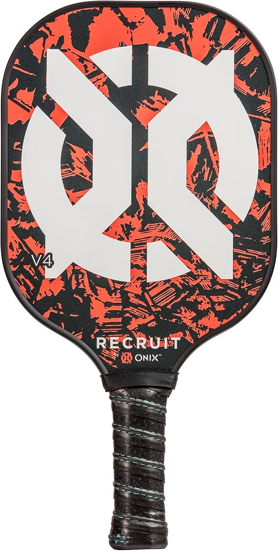 Onix Recruit Pickleball V4 Paddle for All Ages and Skill Levels