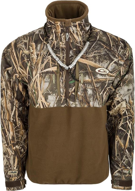 Drake Waterfowl Men's MST Guardian Eqwader Flex Fleece 1/4 Zip Jacket
