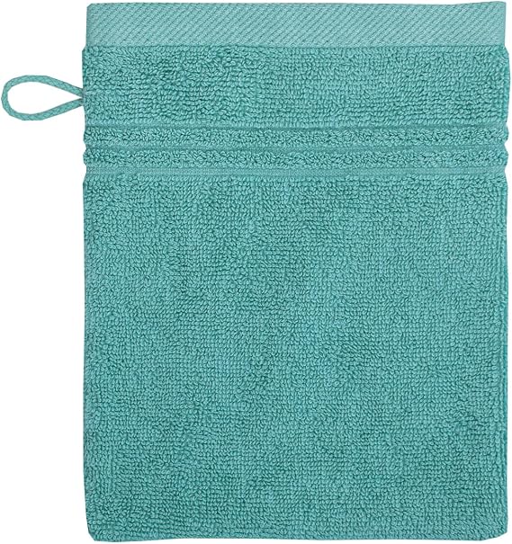 Dyckhoff Terry Cloth Series 'Nature' Wash Mitt 16 x 21 cm Ocean Turquoise