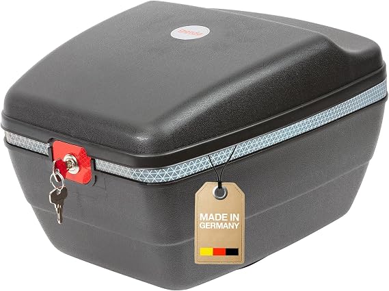 Westmark Bicycle Case for all carriers, Incl. fastening materials, Anti-theft fastening, 14 Litre capacity, Touring Tresor, 5430GE6S