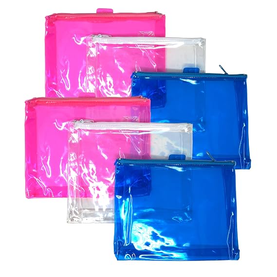 Good To Go Travel Carry-On Toiletry Bag (Pack of 6)