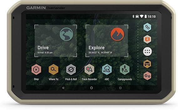Garmin Overlander Rugged Multi-Purpose Navigator for Off Grid Guidance