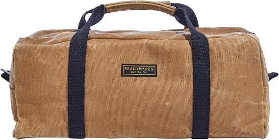 Readywares 16" Utility Bag | Waxed Canvas Medium Heavy Duty Tool Bag