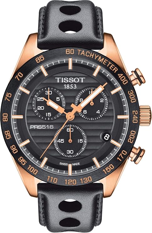 Tissot PRS 516 CHRONO CERAMIC LÜNETT T100.417.36.051.00 Mens Chronograph